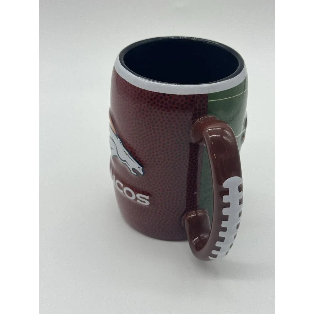 NFL Denver Broncos Coffee Mug Boelter Brands 3D Raised Logo 2013 Football/Field